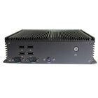 MIS-ITX06FL mạng LAN đôi 6USB 6COM Intel I3 I5 128G MSATA Fanless Box PC