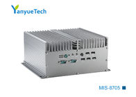 Bảng mạch PC không quạt MIS-8705 Gắn CPU I7 3520M Mạng kép 10 Series 6 USB