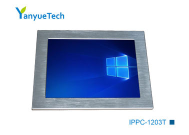 Máy tính bảng 12.1 ", cảm ứng điện trở, Máy tính bảng điều khiển cảm ứng công nghiệp, 2LAN, 4COM, 4USB, IPPC-1203T