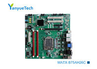 Bo mạch chủ MATX-B75AH26C 2 Gigabit LAN Micro ATX / Bo mạch chủ Intel PCH B75 Matx 8 USB2.0