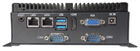 MIS-EPIC08 Double LAN 4USB 2COM 4G DDR4 3855U J1900 Máy tính hộp nhúng không quạt thanh