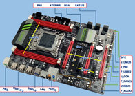 Bo mạch chủ ATX ATX-C602AH11E PCH C602 Chip 14 USB ECC DIMM 5 Khe cắm
