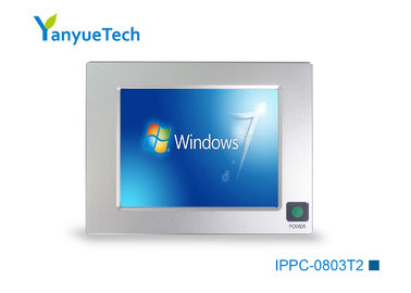 IPPC-0803T2 8 inch Industri PC Touch / Touch Panel Máy tính J1900 CPU Dual Network 3 Series 5 USB