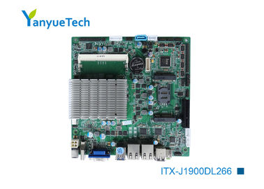 Bo mạch chủ ITX-J1900DL266 Mini Itx / Intel Thin Mini Itx Hỗ trợ lên đến 8GB SDRAM 1 × SATA