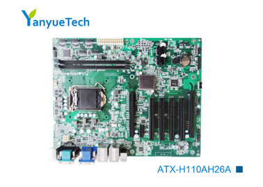 ATX-H110AH26A Bo mạch chủ ATX công nghiệp / Bo mạch chủ ATX Intel @ PCH H110 Chip 2 LAN 6 COM 10 USB 7 Khe 4 PCI